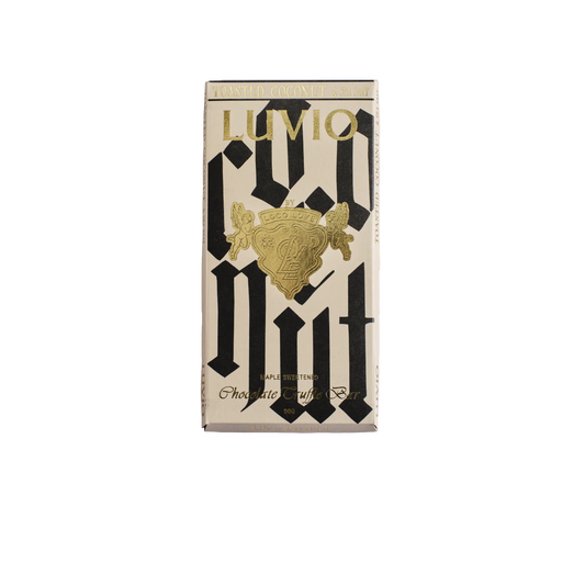 Loco Love Luvio Toasted Coconut Chocolate Truffle Bar 90g, Gluten & Peanut Free