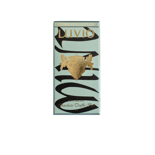 Loco Love Luvio Peppermint & Cacao Crisp Chocolate Truffle Bar 90g, Gluten & Peanut Free