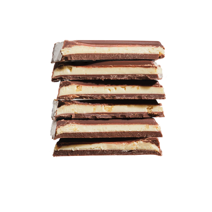 Loco Love Luvio Salted Caramel Crunch Chocolate Truffle Bar 90g, Gluten & Peanut Free