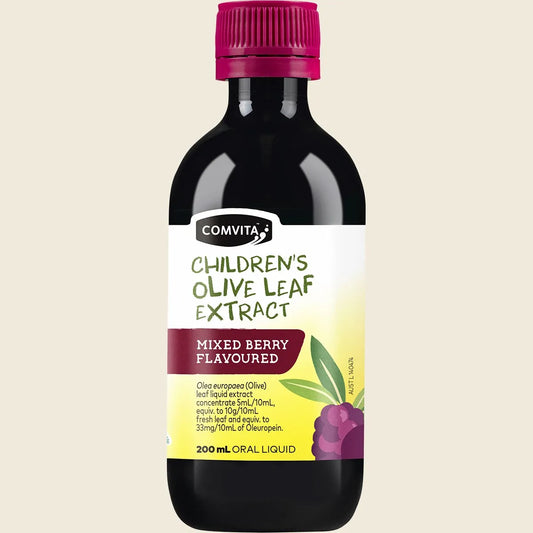 Comvita Children's Olive Leaf Extract 200mL, Mixed Berry Flavour