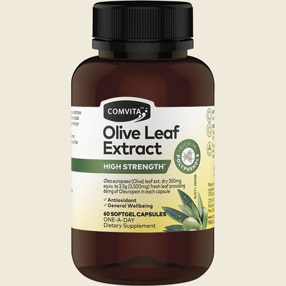 Comvita Olive Leaf Extract 60 Capsules Or 120 Capsules, High Strength