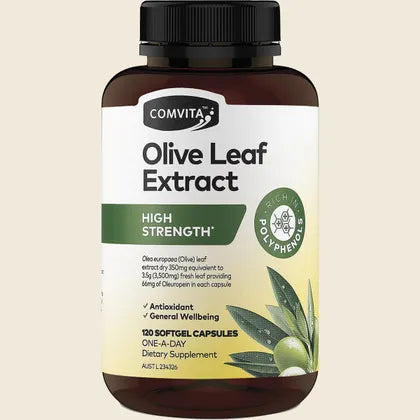 Comvita Olive Leaf Extract 60 Capsules Or 120 Capsules, High Strength