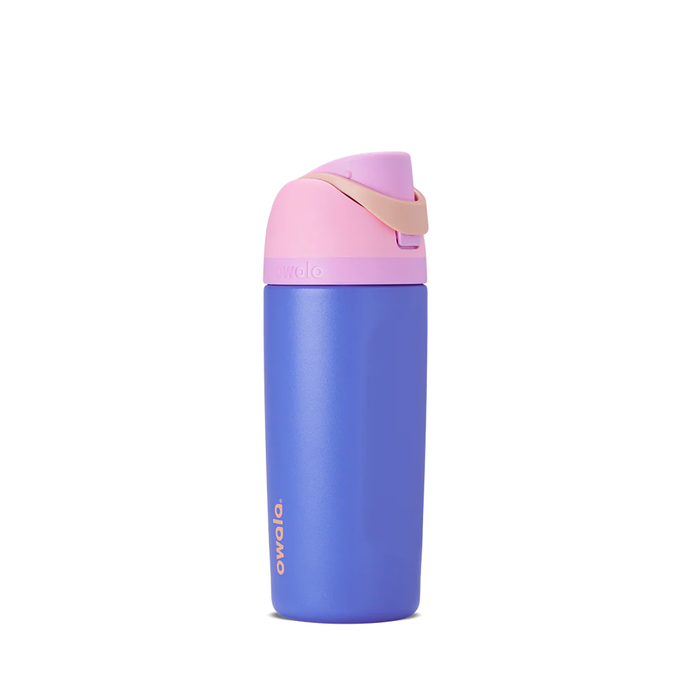 Owala Kids' FreeSip Stainless Steel Water Bottle 16oz, Wild Child {Pink/Blue}