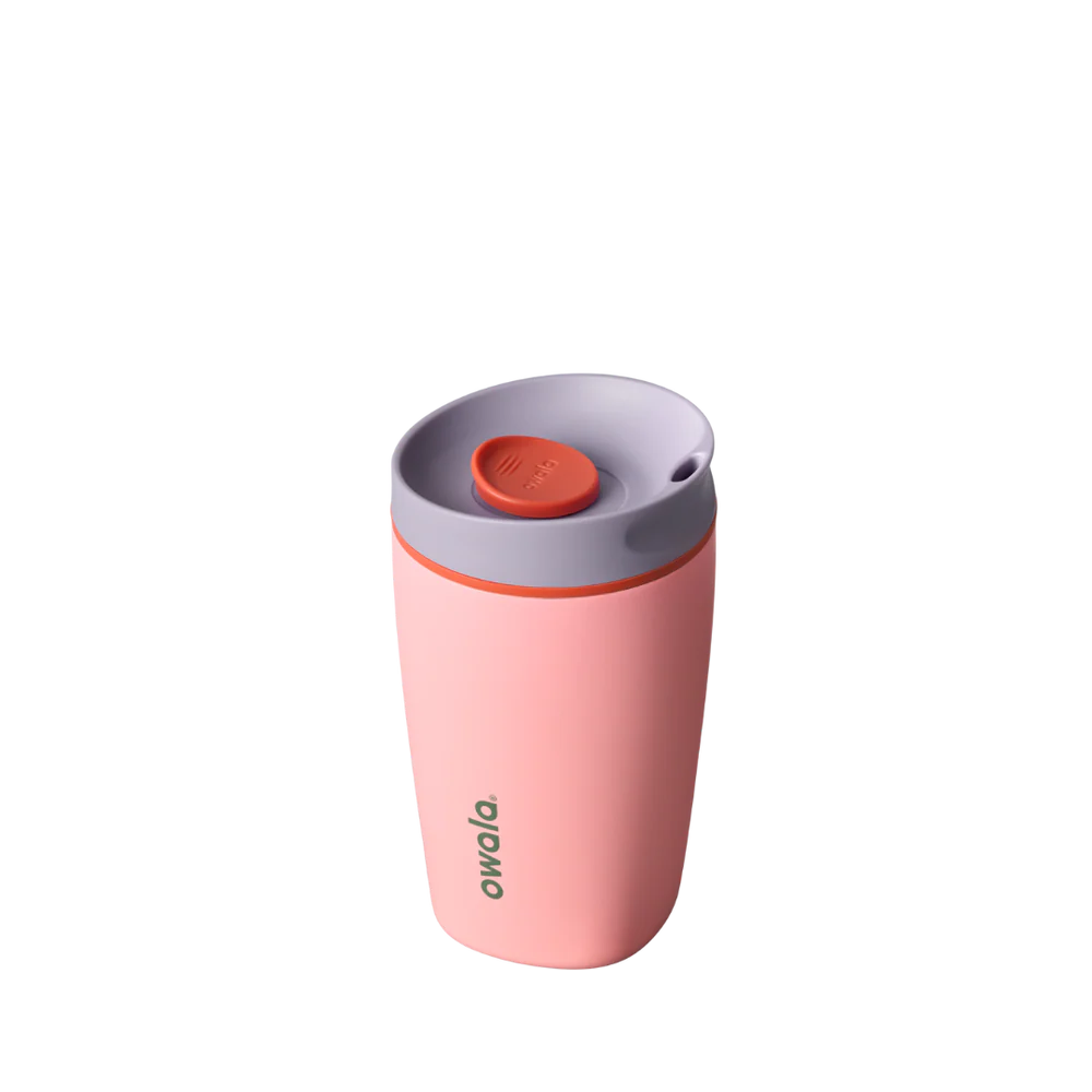 Owala SmoothSip Slider Stainless Steel Tumbler 12oz, Sugar High