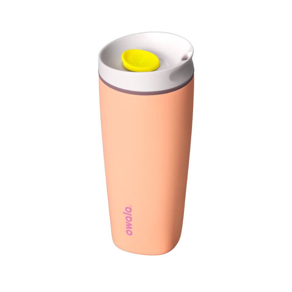 Owala SmoothSip® Slider Stainless Steel Tumbler 20oz, Peachy Keen