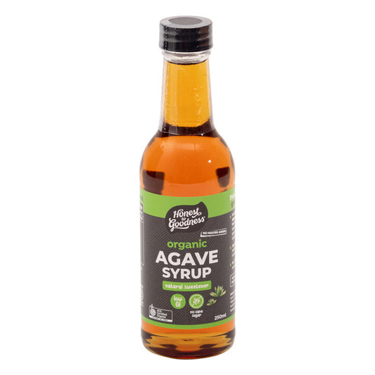Honest To Goodness Agave Syrup 250ml, Certified Organic