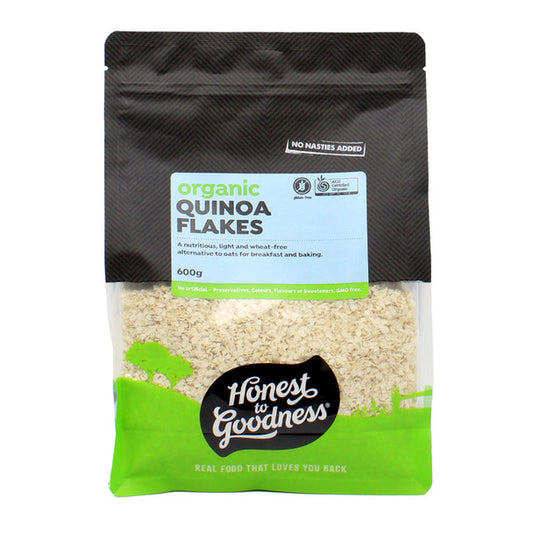 Honest To Goodness Quinoa Flakes 600g, Gluten Free Alternative To Oats