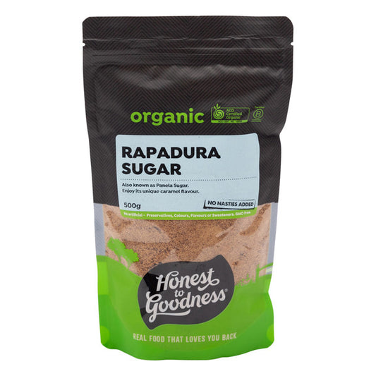 Honest To Goodness Rapadura Sugar 500g, Australian Certified Organic Also Known As Panela Sugar