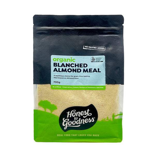 Honest To Goodness Certified Organic Australian Blanched Almond Meal 200g Or 700g, For Grain-Free Baking