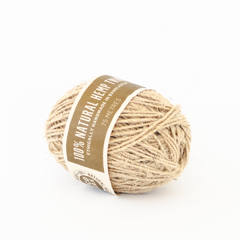 Eco Max Hemp Twine 75 Meters, Ethically Handmade In Bangladesh