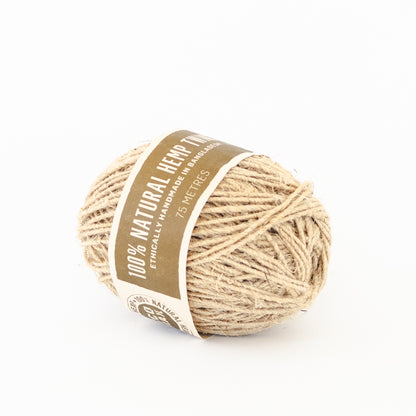 Eco Max Hemp Twine 75 Meters, Ethically Handmade In Bangladesh
