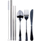 Ever Eco Stainless Steel Cutlery Set, With A 7 Piece Travel Kit