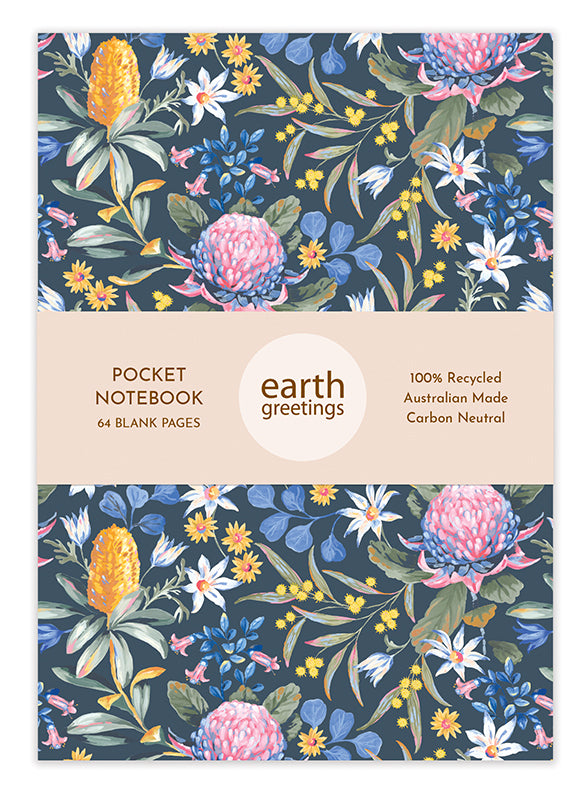 Earth Greetings Blank Notebook 64 Pages, Bushwalk Design From The Jayn ...
