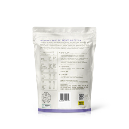 Protein Supplies Australia Colostrum (Grass Fed) 200g Or 500g, Unflavoured