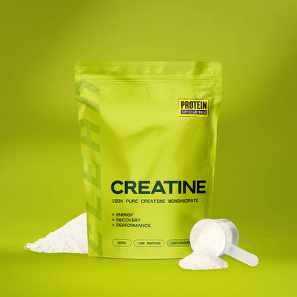 Protein Supplies Australia 100% Pure Creatine {Monohydrate} 200g Or 500g, Pure Flavour