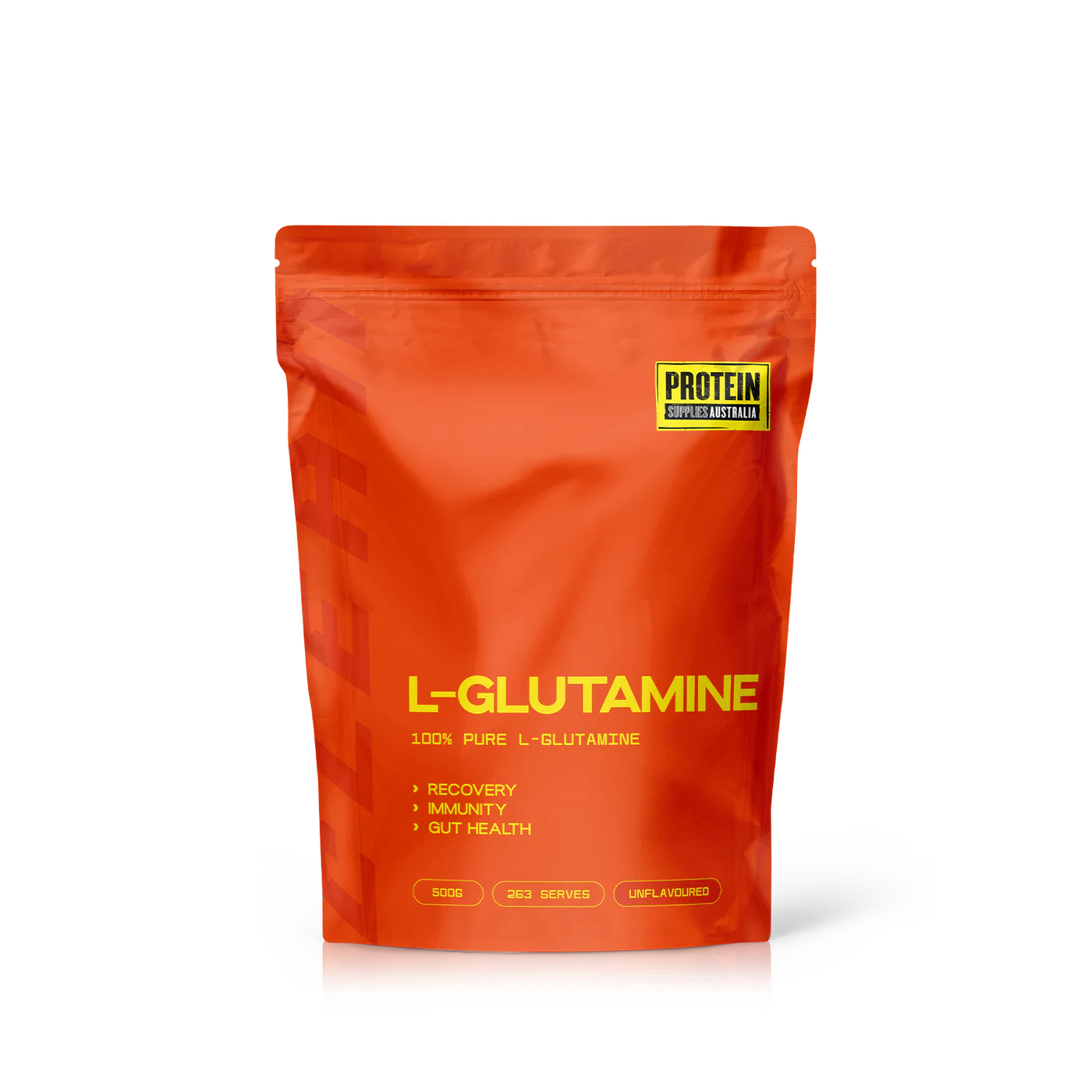 Protein Supplies Australia Plant Based L-Glutamine 200g Or 500g, 100% Pure