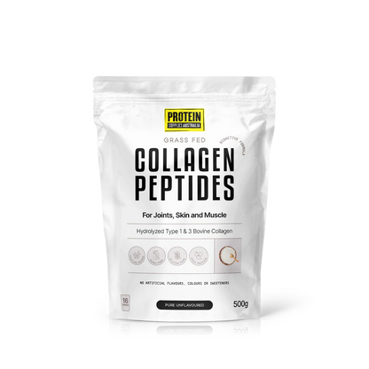 Protein Supplies Australia Grass Fed Collagen Peptides 500g Or 1Kg, Pure Unflavoured