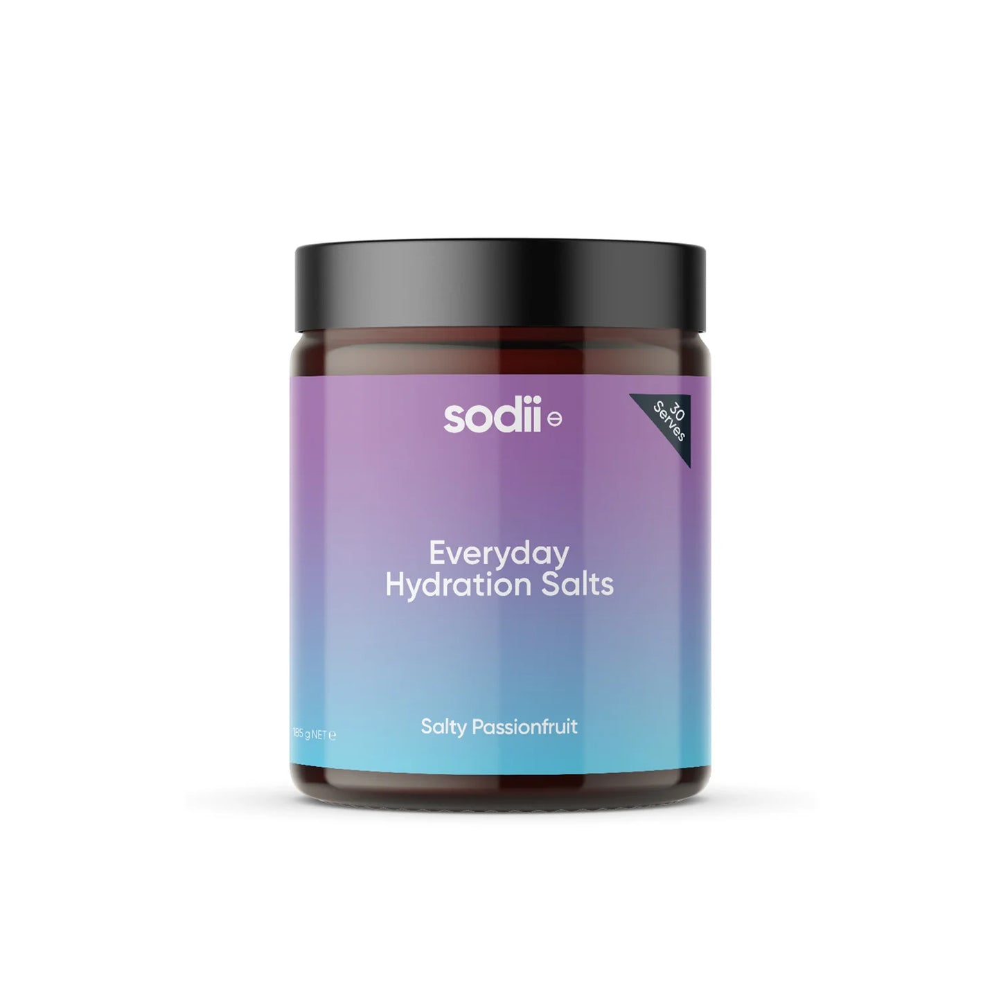 Sodii Everyday Hydration Salts Assorted Flavours 185g, 30 Serves of True Hydration