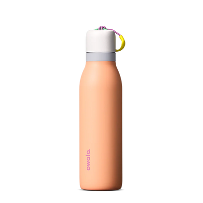 Owala FreeSip Twist Stainless Steel Water Bottle 18oz Or 24oz, Peachy Keen