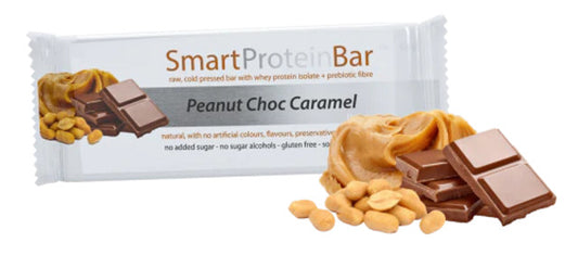 Smart Diet Solutions Smart Protein Bar™ Single Bar 60g Or A Box Of 12, Peanut Choc Caramel Flavour