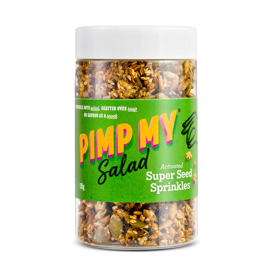Extraordinary Foods Pimp My Salad Activated Super Seeds Sprinkles 135g, Vegan & Gluten Free