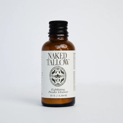 Naked Tallow Exfoliating Powder Cleanser 25g, A Luxurious Blend Of Natural Ingredients