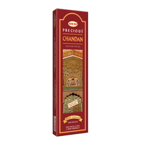 HEM Precious Chandan Incense 100G, Hand Crafted In India