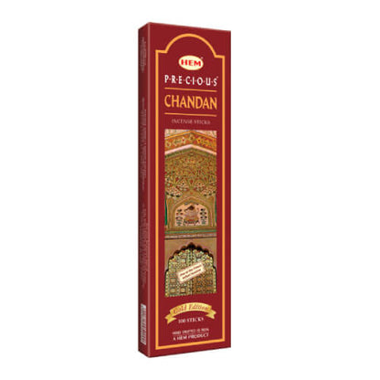 HEM Precious Chandan Incense 8g Or 90G, Hand Crafted In India