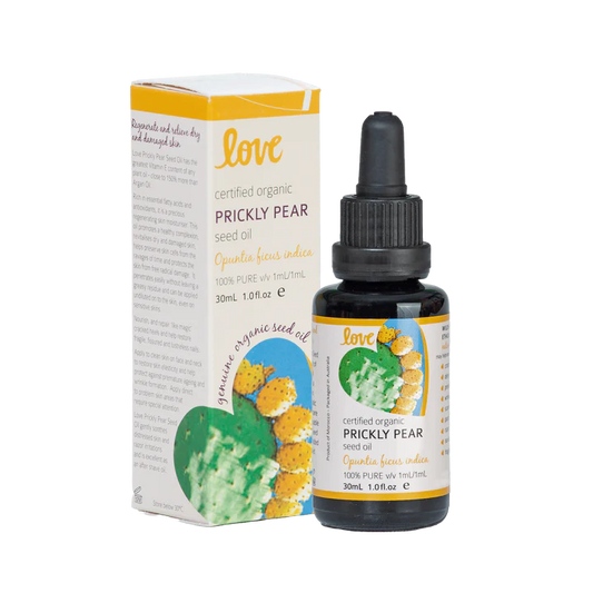 Byron Bay Love Oils Prickly Pear Seed Oil 30mL, Certified Organic & 100% Pure