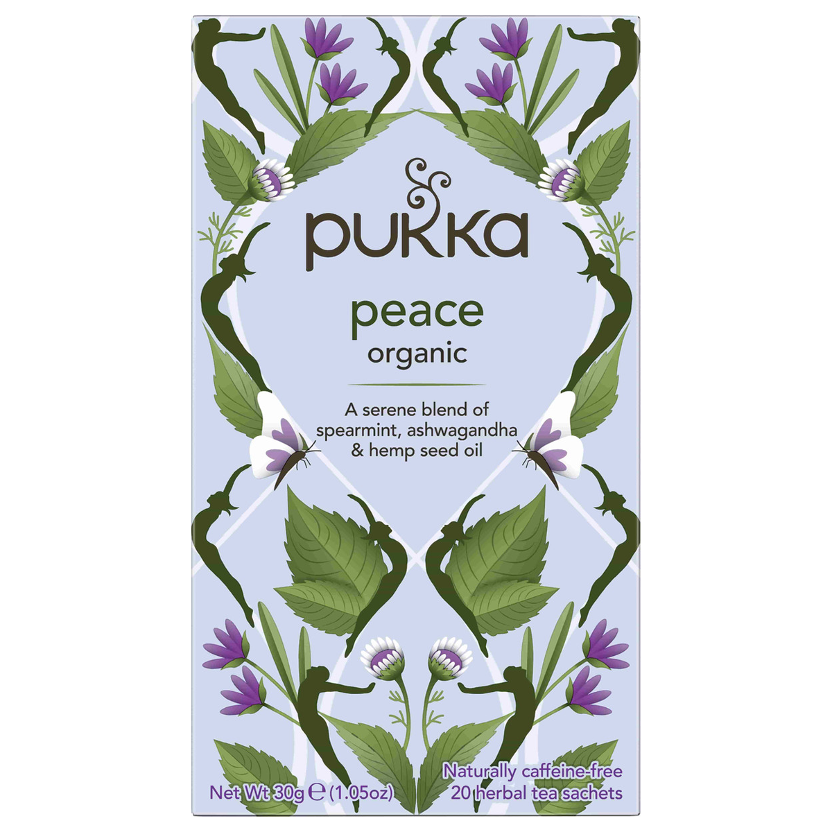 Pukka Herbs 20 Herbal Tea Bags, Peace