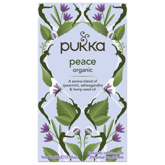 Pukka Herbs 20 Herbal Tea Bags, Peace