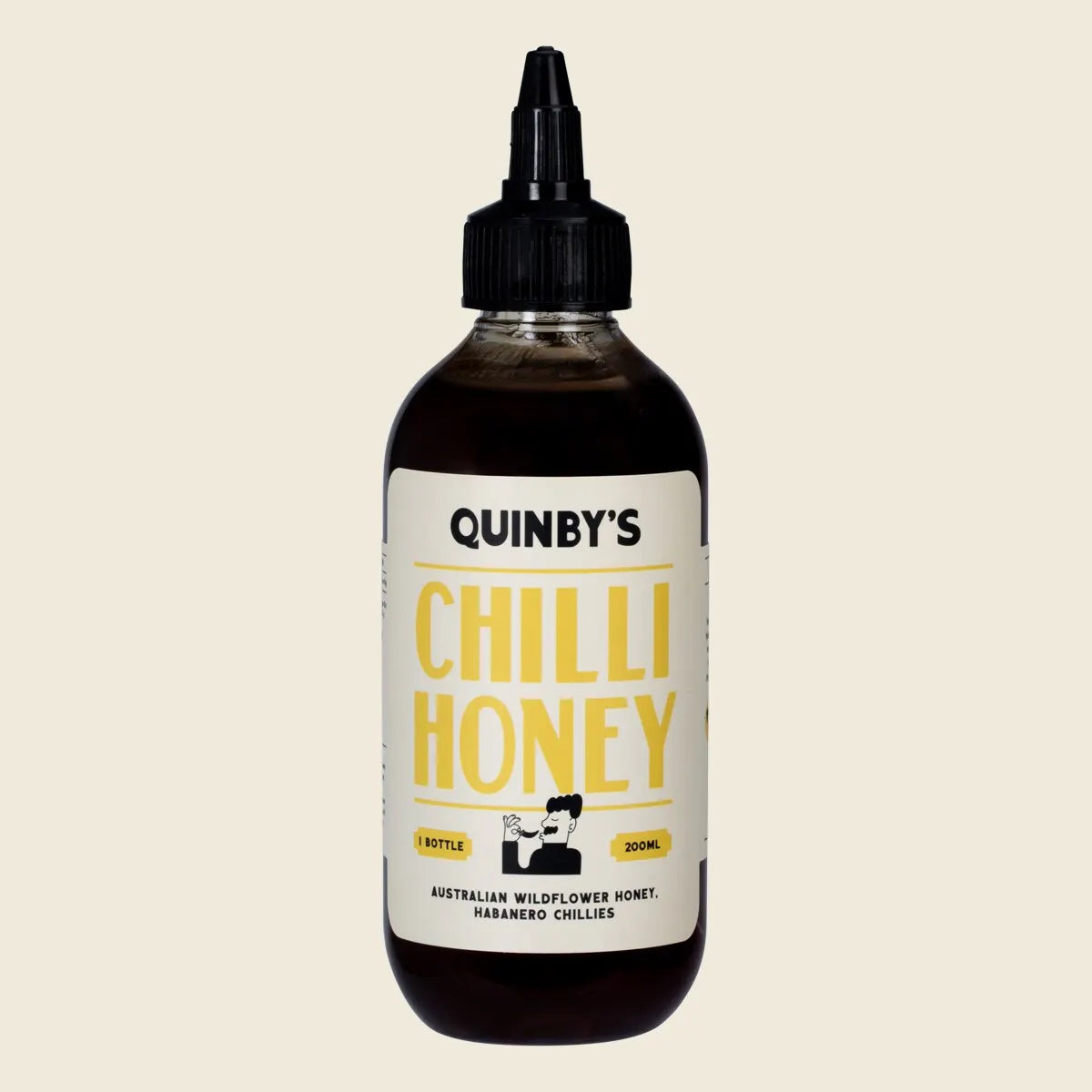 Quinby's Chill Honey 200mL, Perfect For Hard Cheese