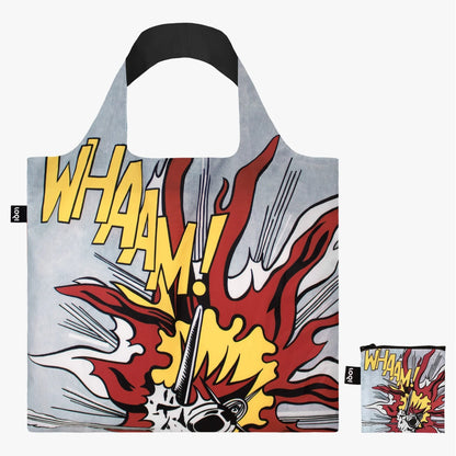 LOQI Shopping Bag, Whaam! By Roy Lichtenstein