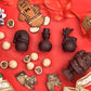 Ratio Cocoa Roasters Dark Chocolate Christmas Baubles 120g
