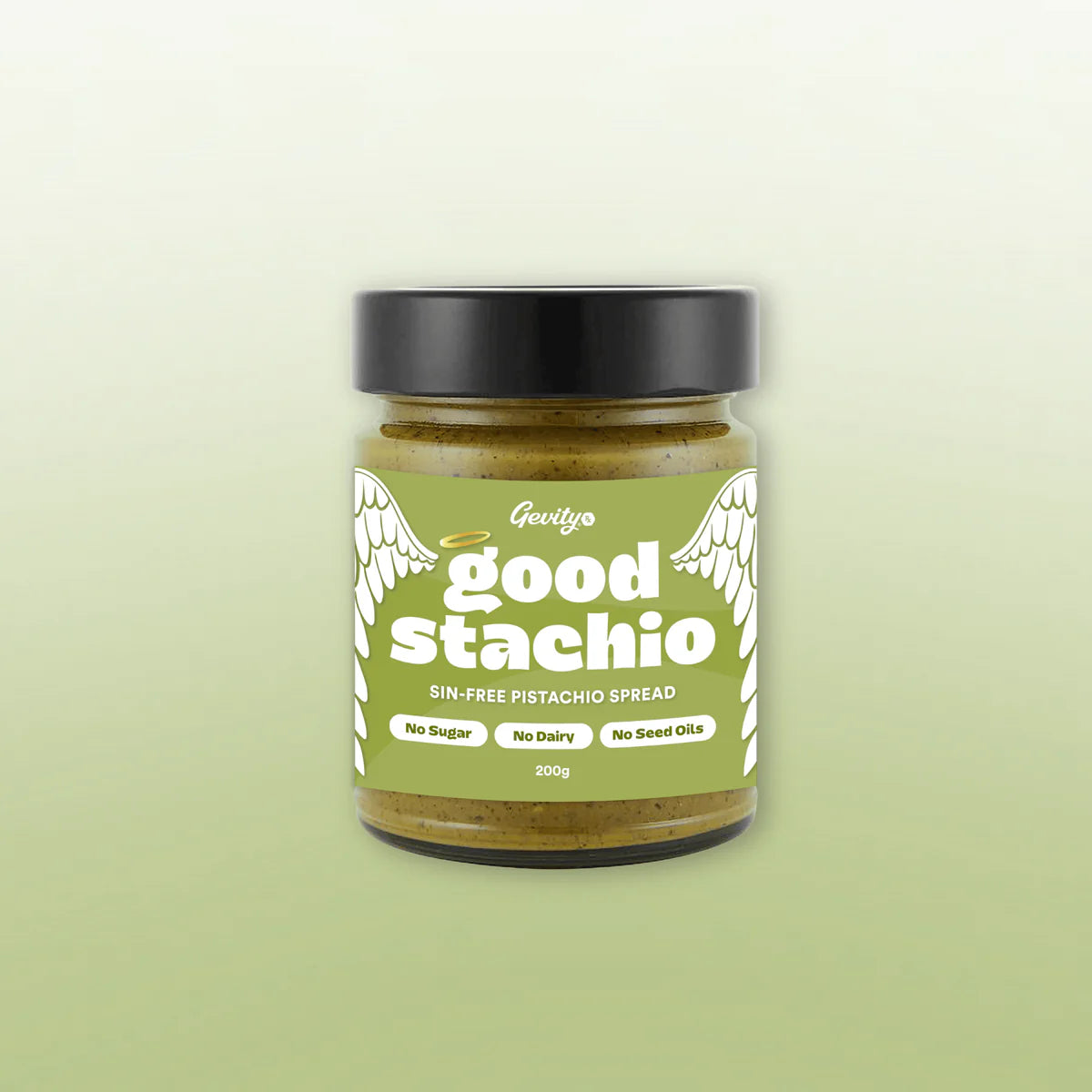 Gevity Good Stachio; Sin-Free Pistachio Spread 200g, No sugar No Dairy No Seed Oils