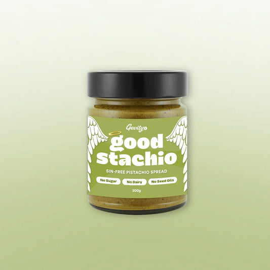 Gevity Good Stachio; Sin-Free Pistachio Spread 200g, No sugar No Dairy No Seed Oils