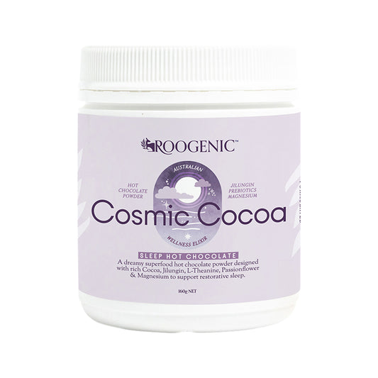 Roogenic Cosmic Cocoa Sleep Hot Chocolate 160g, Nighttime Rest & Relax Blend