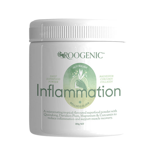 Roogenic Daily Superfood Powder Inflammation 180g, Anti-Inflammatory Botanical Blend