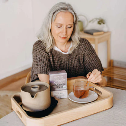 Roogenic Australian Wellness Menopause Night 18 Tea Bags, To Reduce Discomfort Of Symptoms