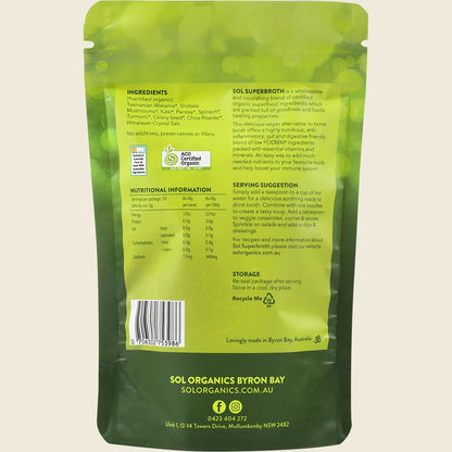 Sol Organics Superbroth 100g, Wholesome & Nourishing