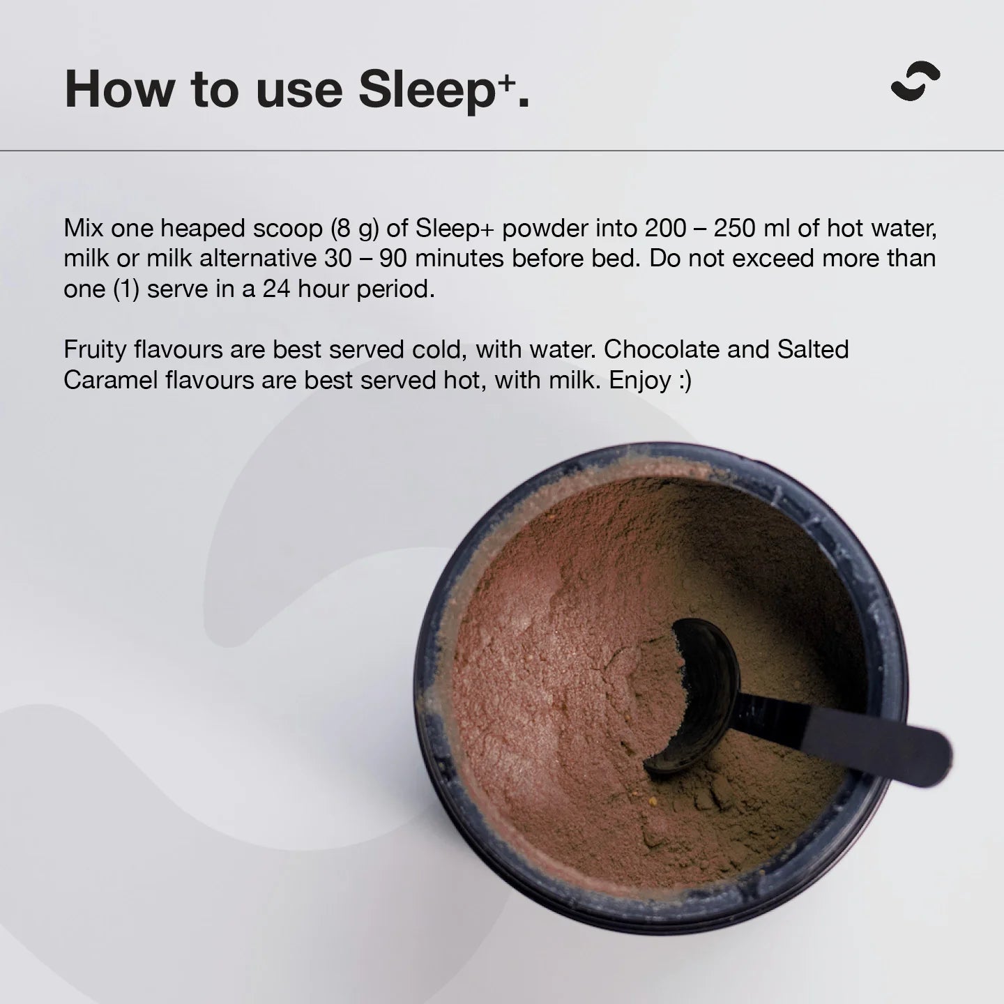 Switch Nutrition Sleep+ Magnesium Chocolate 240g Or 400g, Supports Healthy Sleep Patterns (Copy)