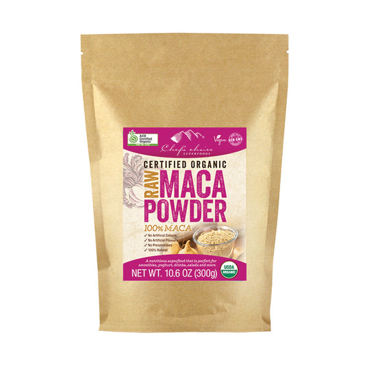 Chef's Choice Raw Maca Powder 300g, Certified Organic
