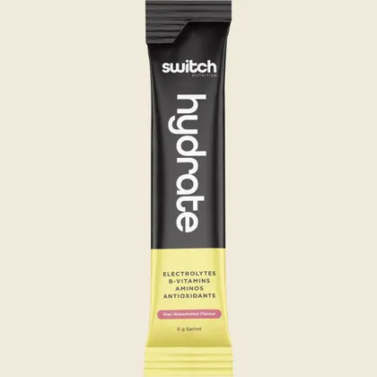 Switch Nutrition Hydrate Electrolytes No Added Sugar, Please Choose Your Size & Flavour