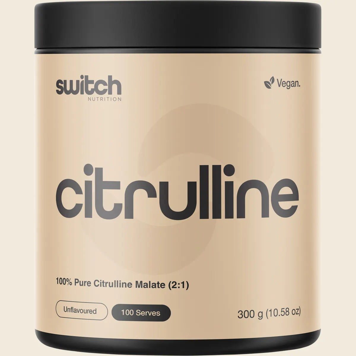 Switch Nutrition Citrulline 100% Pure Citrulline Unflavoured 300g, Training Day Staple