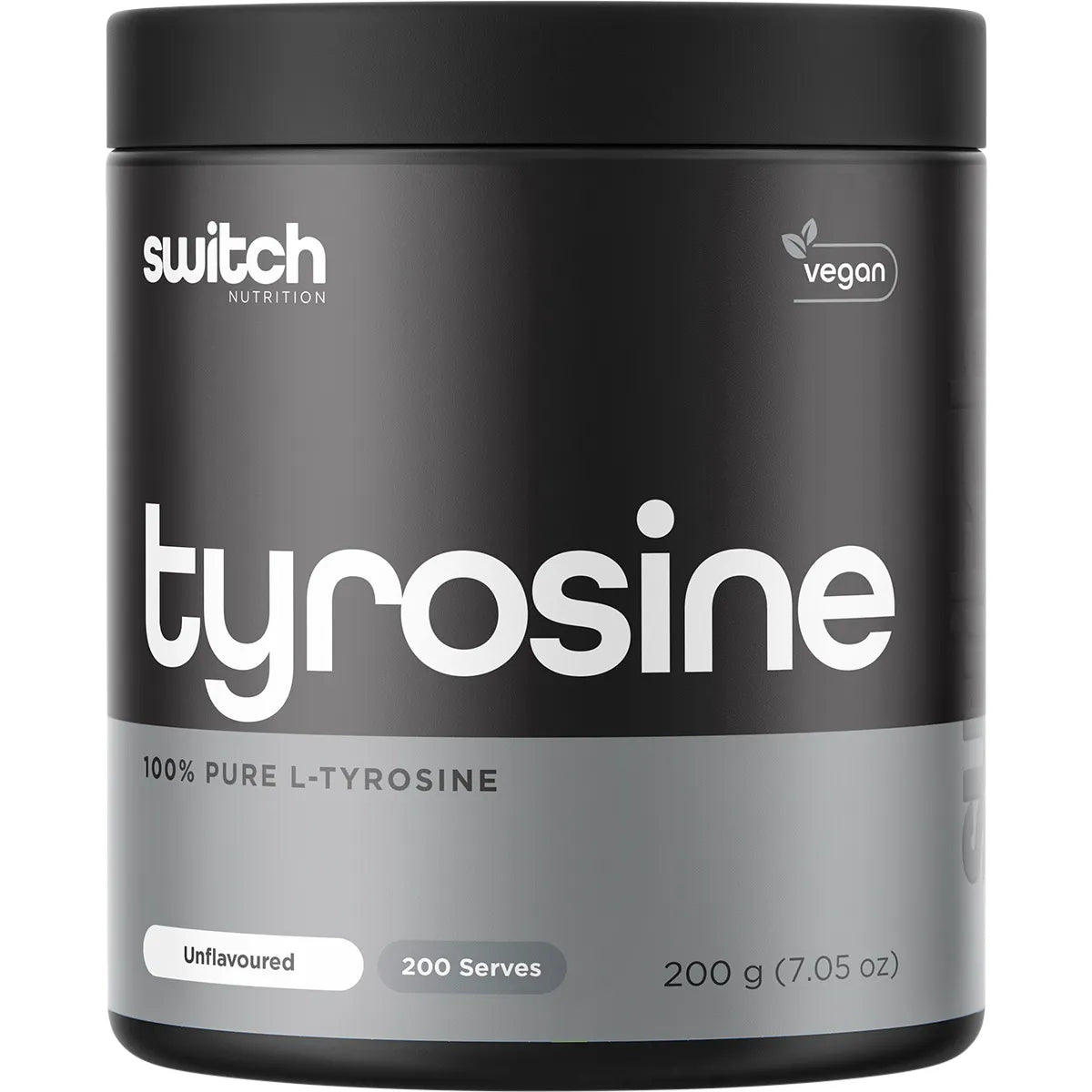 Switch Nutrition Tyrosine 100% Pure L-Tyrosine Unflavoured 200g (200 Serves)