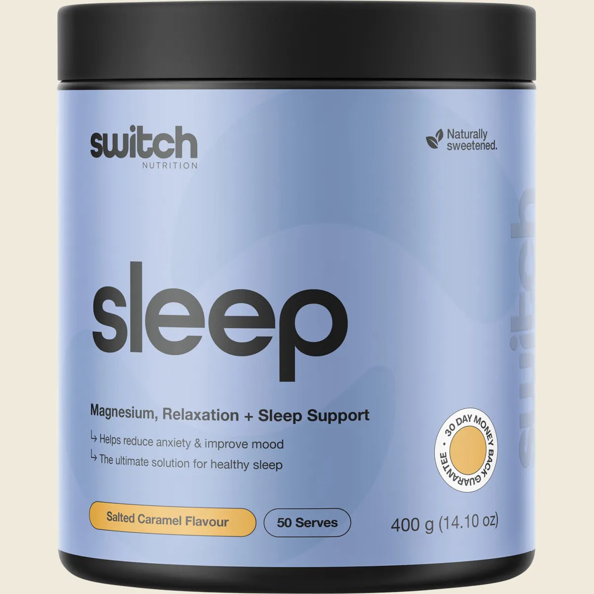 Switch Nutrition Sleep 20 X 8g Sachets Or 400g Tub, Magnesium Relaxation & Sleep Support