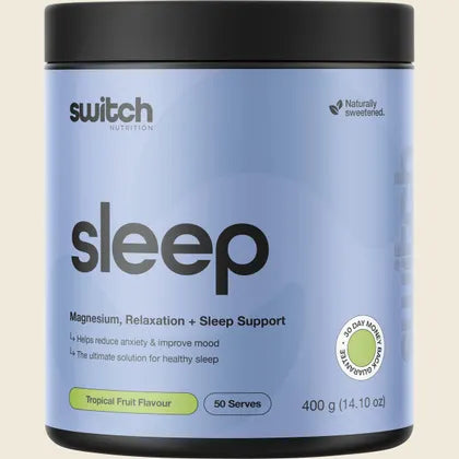 Switch Nutrition Sleep 20 X 8g Sachets Or 400g Tub, Magnesium Relaxation & Sleep Support