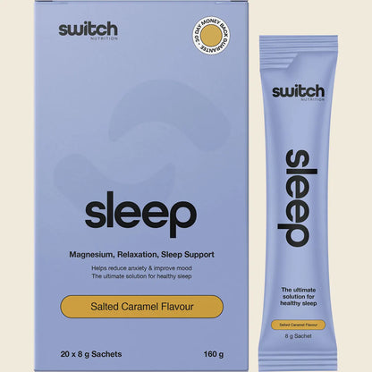 Switch Nutrition Sleep 20 X 8g Sachets Or 400g Tub, Magnesium Relaxation & Sleep Support