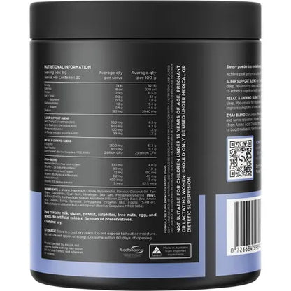 Switch Nutrition Sleep+ Magnesium Salted Caramel 240g (30 Serves)