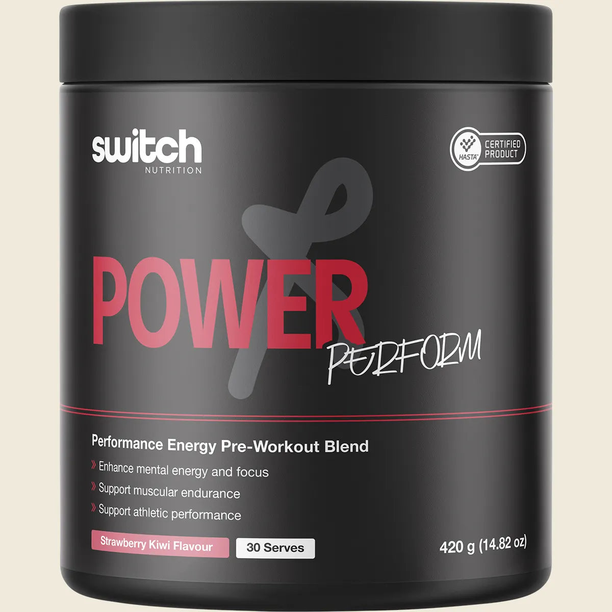 Switch Nutrition Power Perform 420g | 30 Servings, Precision-Built Energy for Serious Training